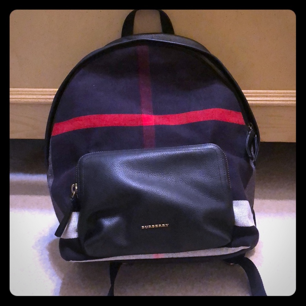 Authentic Burberry Backpack